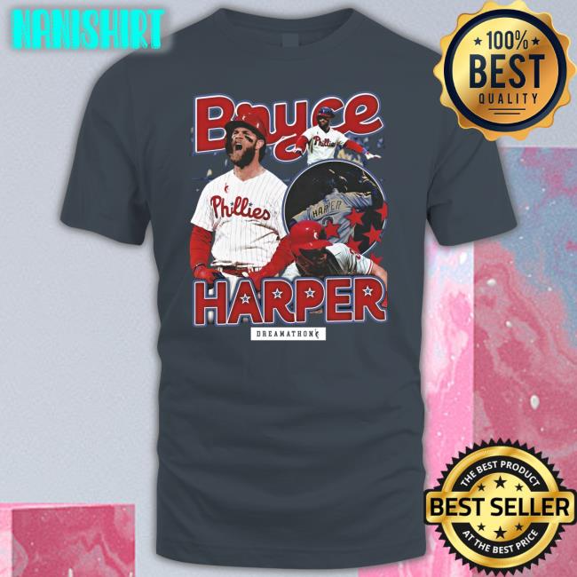 Quez Watkins Wearing Bryce Harper T Shirt Eliot Shorr Parks Quez Watkins Wearing Bryce Harper Shirts Eliot Shorr Parks