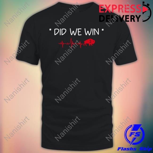 Did We Win 3 Hoodie Damar Hamlin Buffalo Melissa Holmes