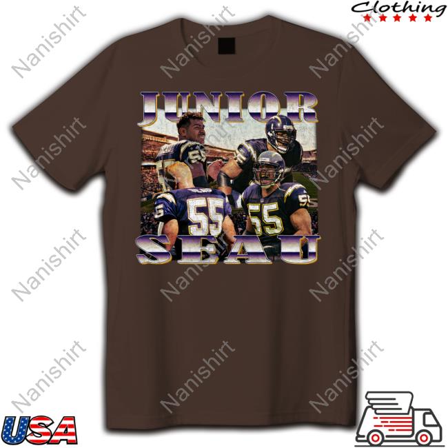 Fehoko Show Junior Seau Tee Shirt Junior Seau Sweatshirt Fehoko Show Breidenfehoko4