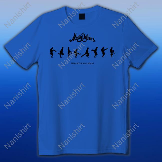 Monty Python Merch Ministry Of Silly Walks Tank Montypythononlinestore Official Ministry Of Silly Walks T Shirt