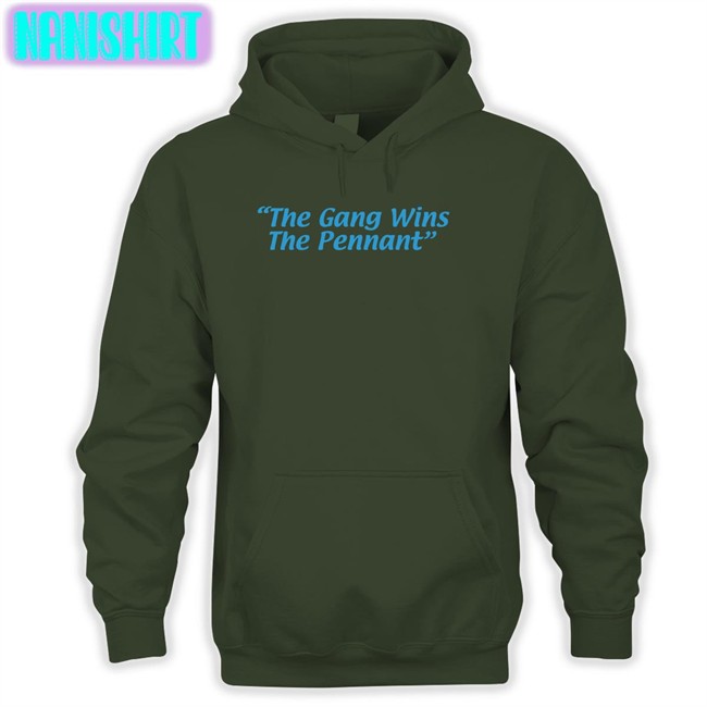 The Gang Wins The Pennant Hooded Sweatshirt Breakingt Breakingt The Gang Wins The Pennant Tee