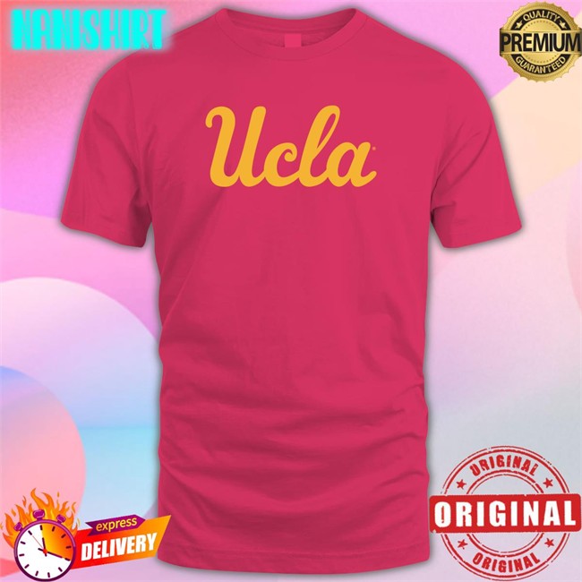 Ucla Script Original Classic Tee Homefiel Dapparel Store Ucla Script Light Blue Tees Homefiel Dapparel Store