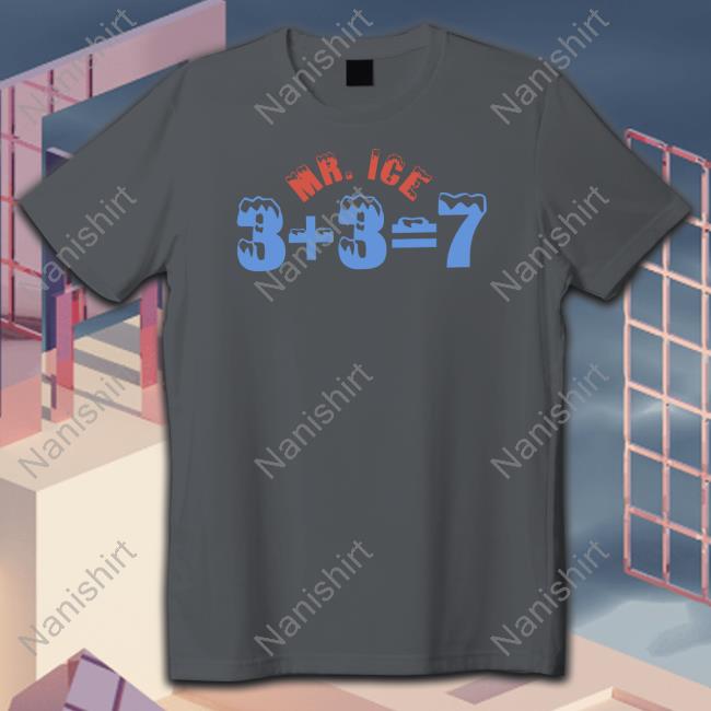 Barstool Sports Elio Imbornone Mr Ice 3+3=7 Tank Mr Ice 3+3=7 T Shirts