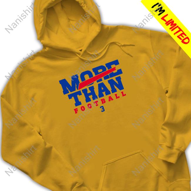 More Than Football 3 Hoodie