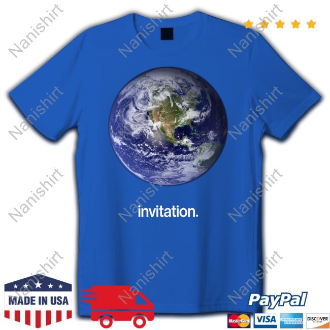 Vettel Earth Invitation Shirt