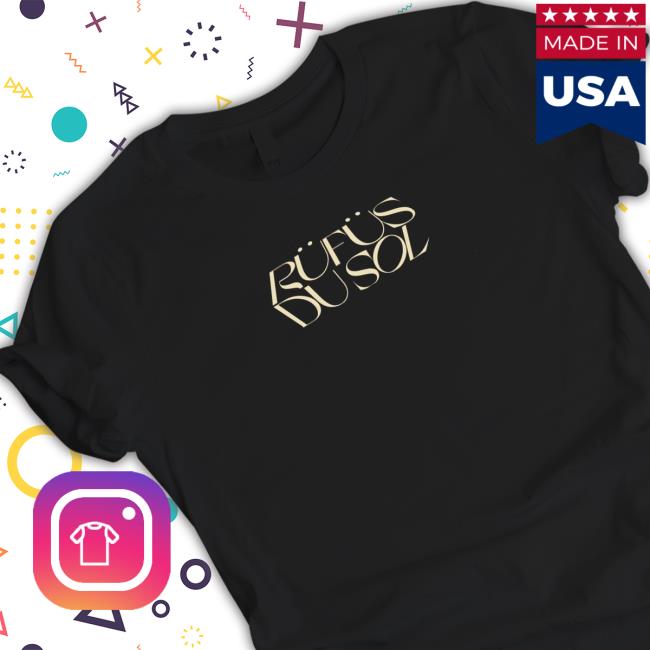 Rufus Du Sol Tour Dates Black Tee Shirts