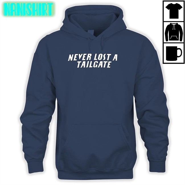 Chicks Never Lost A Tailgate Lou Long Sleeve Shirt Barstool Sports Barstool Sports Chicks Never Lost A Tailgate Tee Shirt