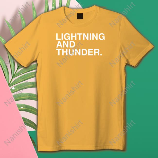 Lightning And Thunder Tee