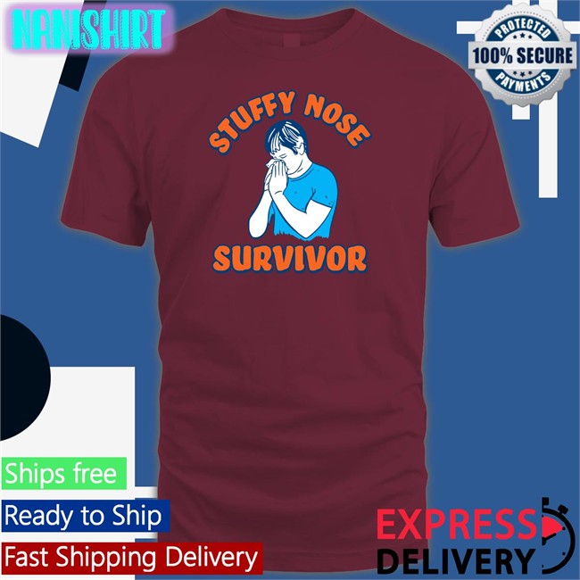 White Stuffy Nose Survivor T Shirt Shitheadsteve Shitheadsteve Shop Stuffy Nose Survivor Sweatshirt