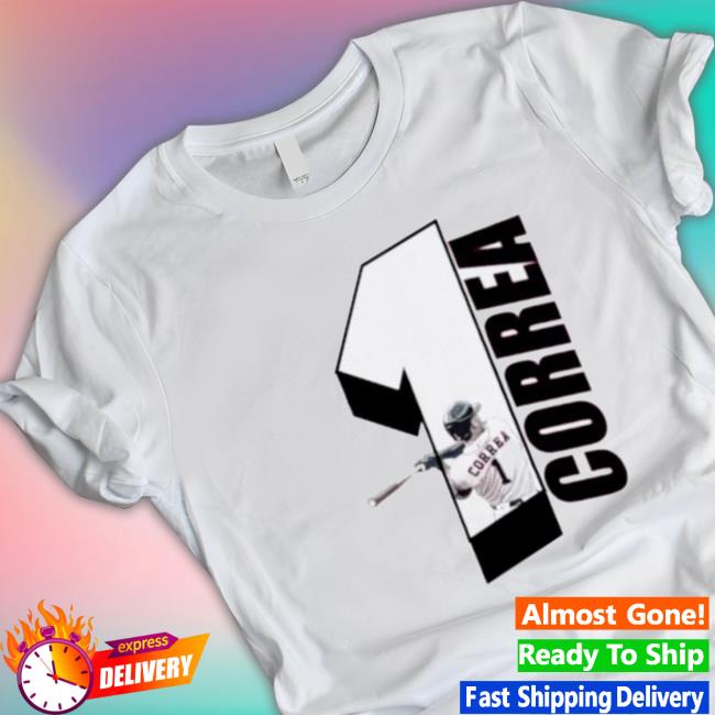 No 1 Baseball Jersey Number Carlos Correa Tee
