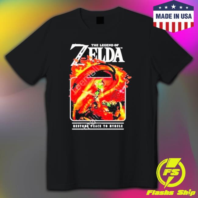 Official Yungkurlyx2 The Legend Of Zelda Restore Peace To Hyrule Sweaters