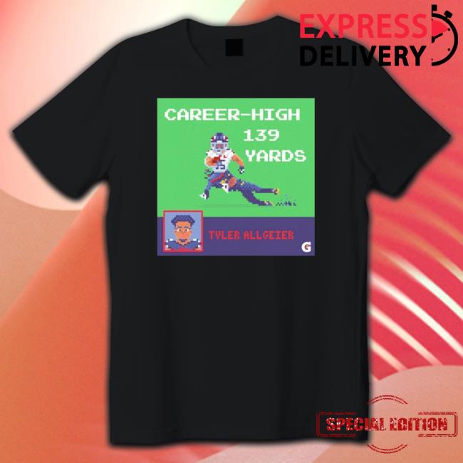 Atlanta Falcons Tyler Allgeier Career High 139 Yards Run Rookie Run Pixel Sweaters