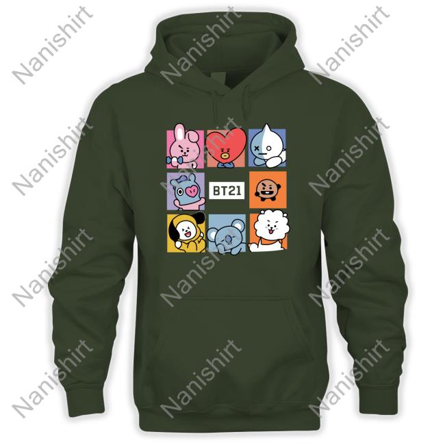 BT21 T-Shirt Merch BT21 Edition Limited Shirt 2022 Space Jj Namedillegirl