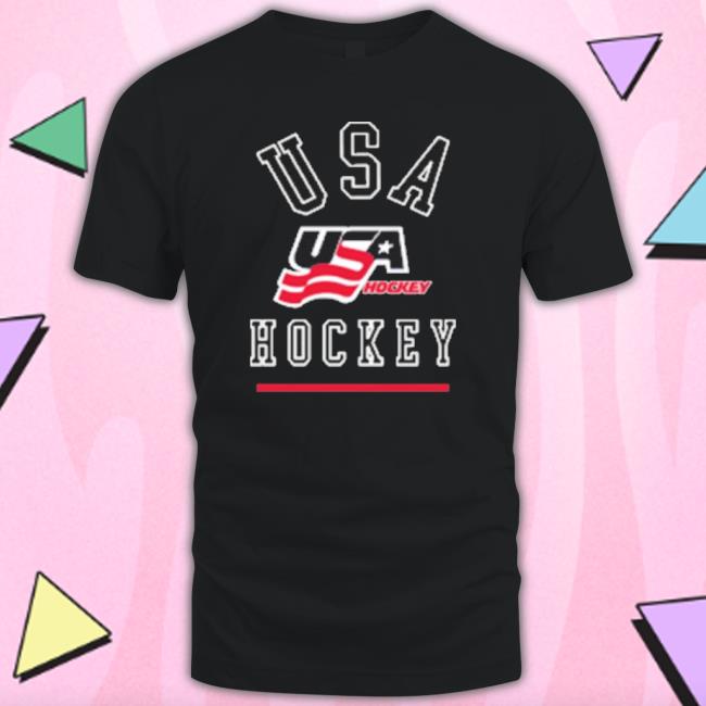 Usa Hockey Outline Core Hooded Sweatshirt