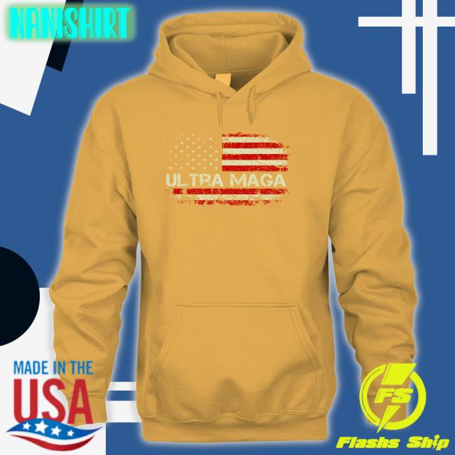 Donald J. Trump Ultra Maga T Shirt Ultra Maga T Shirt Ultra Maga Proud Anti Biden Us Flag Pro Trump 2024 Donald J. Trump