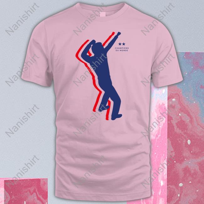 Champions Du Monde T Shirt Official Champions Du Monde T-Shirt