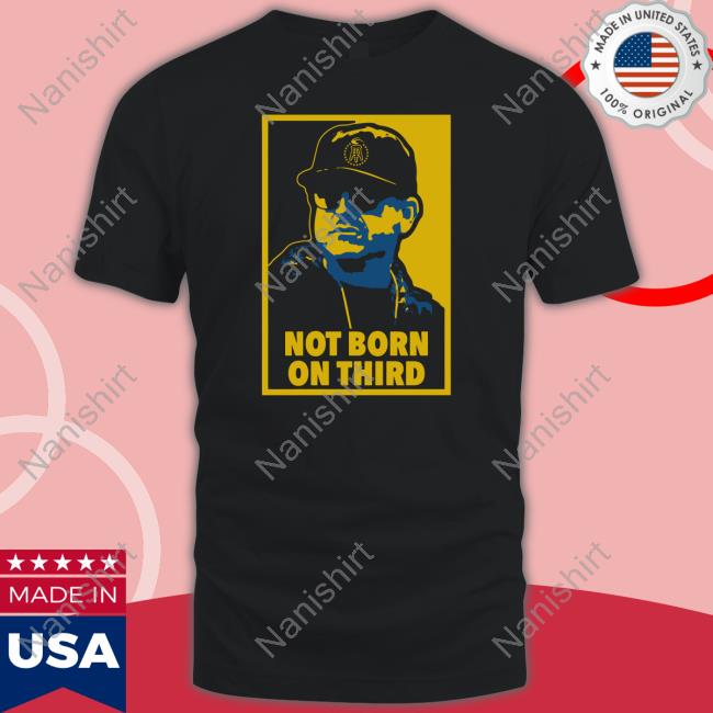 Barstool U Not Born On Third Long Sleeve T Shirt Barstoolsports