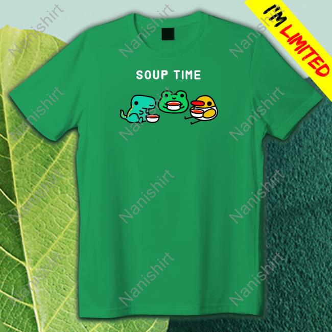 Official Greb Comics Merch Grebcomics Soup Time T Shirt