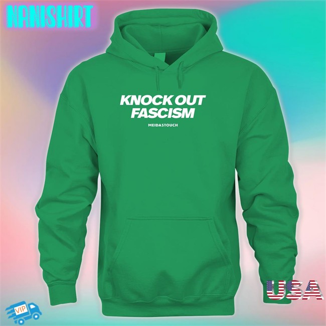 Meidastouch Merch Knock Out Fascism Long Sleeve Shirt Meidastouch Meidastouch Merch Knock Out Fascism Shirts Meidastouch
