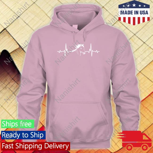 Horselove Heartbeat Horse Shirt Horselove Heartbeat Horse Sweatshirt