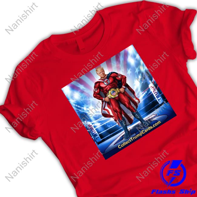 Donald Trump Digital Trading Card Tee