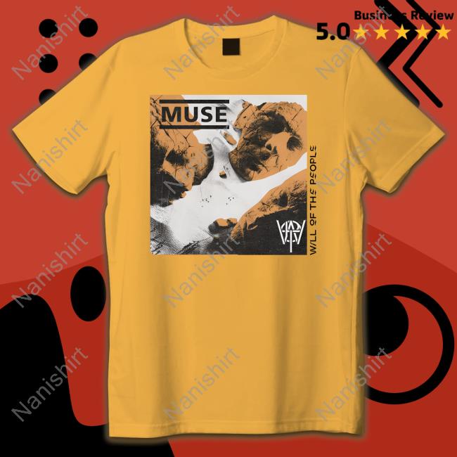 Muse Tour Will Of The People Cover Shirt