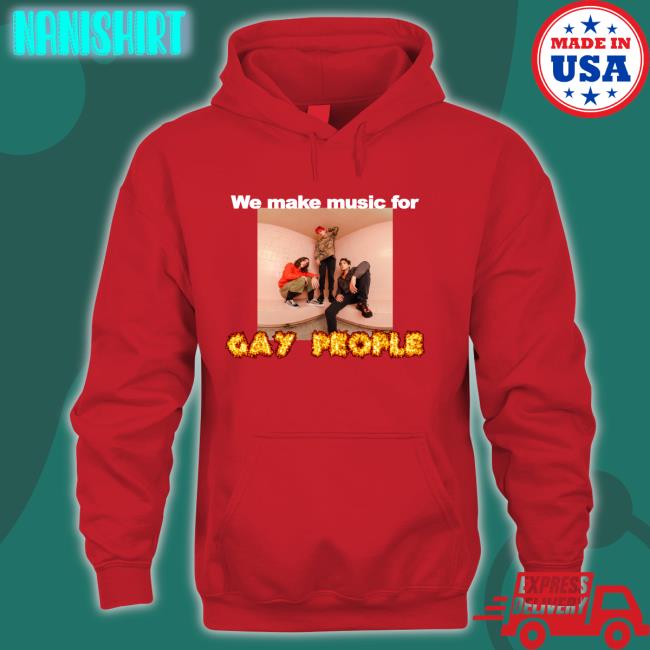 Waterparks We Make Music For Gay People T Shirts Parxvinyl Waterparks We Make Music For Gay People T-Shirt