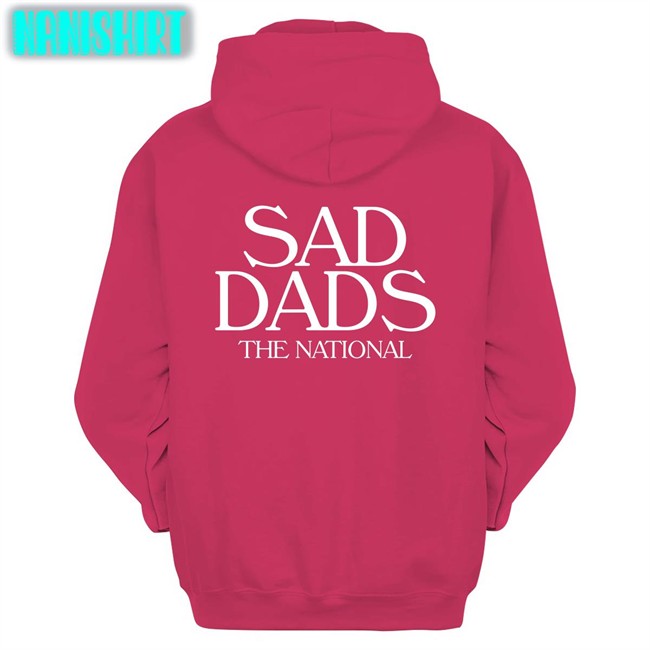 Black Sad Dads The National Hoodie The National Bands Sad Dads The National Tee Shirt The National Merch