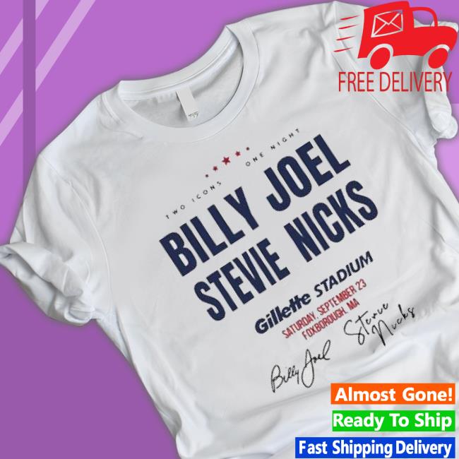 Billy Joel Stevie Nicks 2023 Tour Long Sleeve Shirt