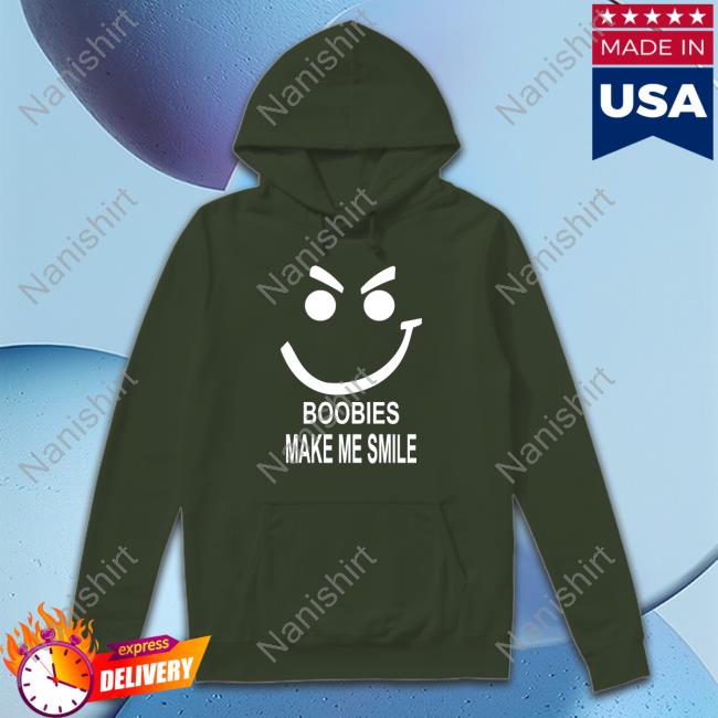 Boobies Make Me Smile Sweatshirt Official Boobies Make Me Smile Long Sleeve T-Shirt