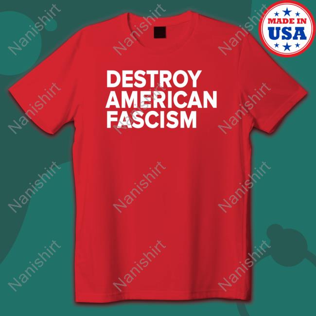 Tom Morello Destroy American Fascism Tee