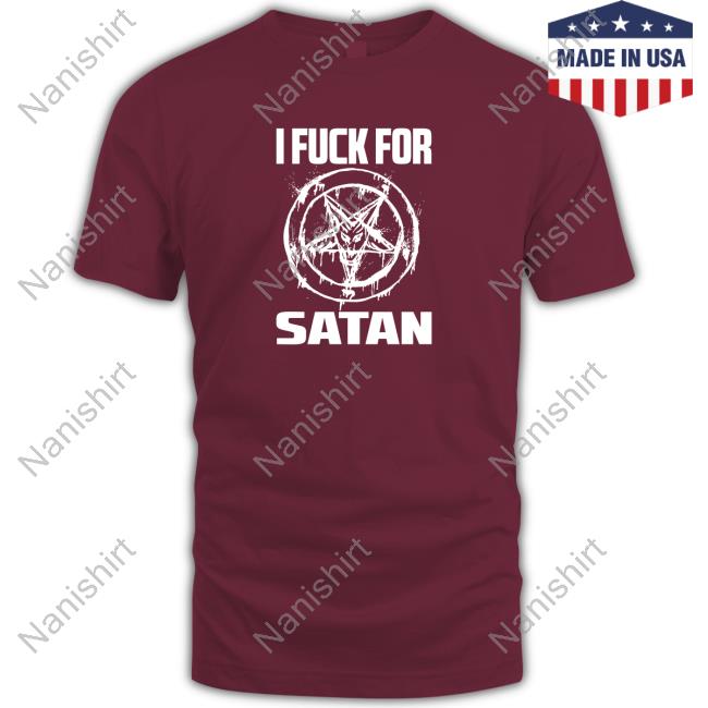 Official I Fuck For Satan Hoodie