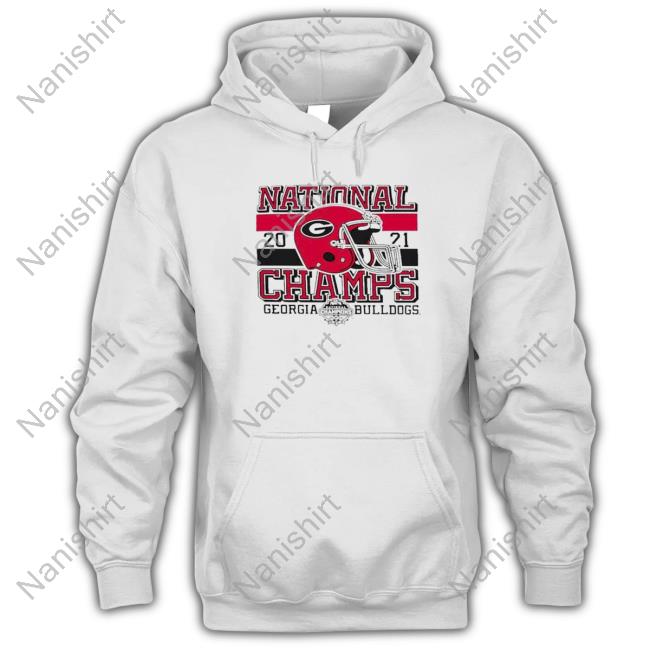 Georgia Bulldogs Champion Youth College Football Playoff 2021 National Champions Winning Stripes Tee