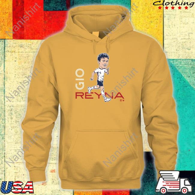 Breakingt Gio Reyna Caricature Shirt Breakingt Merch Gio Reyna Caricature Crewneck Sweatshirt