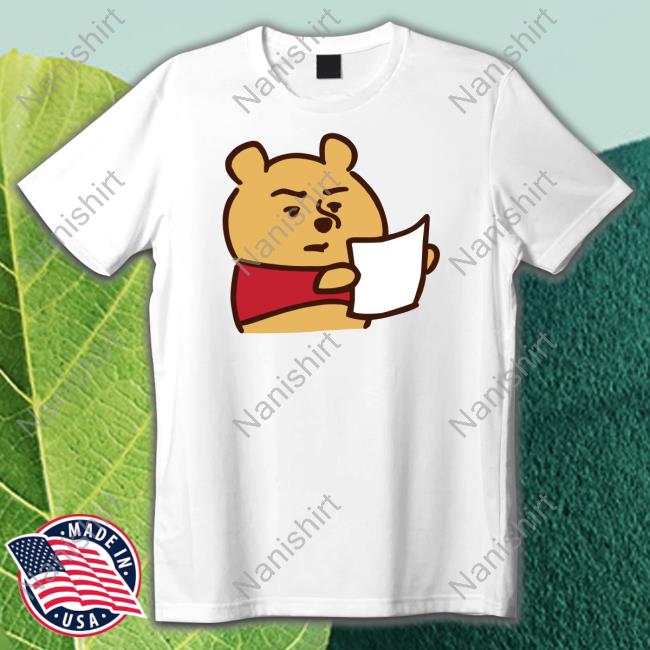 D-Made Kanahei Winnie The Pooh Reading Hoodie