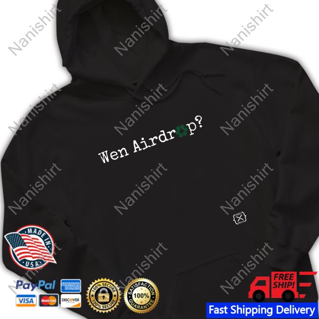 Xrpl Merch Official Casinocoin Wen Airdrop Shirt