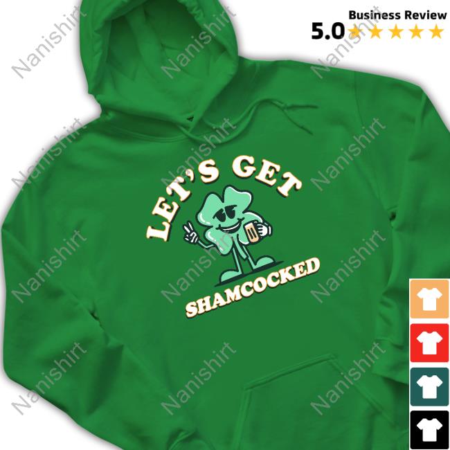 Let's Get Shamcocked Long Sleeved T Shirt Barstool Sports Merch
