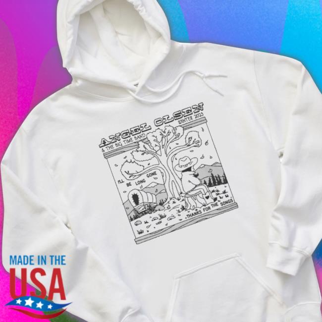 Angel Olsen 2023 Hoodie Angel Olsen Winter Tour 2023