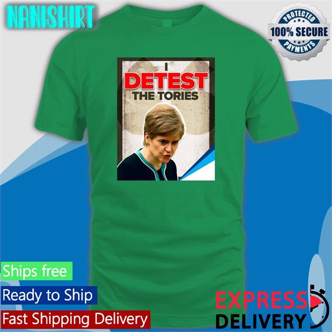 Detest The Tories Baseball Sleeve Tee Trending Janey Godley Detest The Tories Shirt Tracey