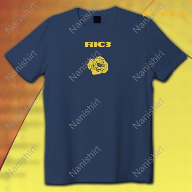 Official Daniel Ricciardo Merch Ric3 Rose Hoodie