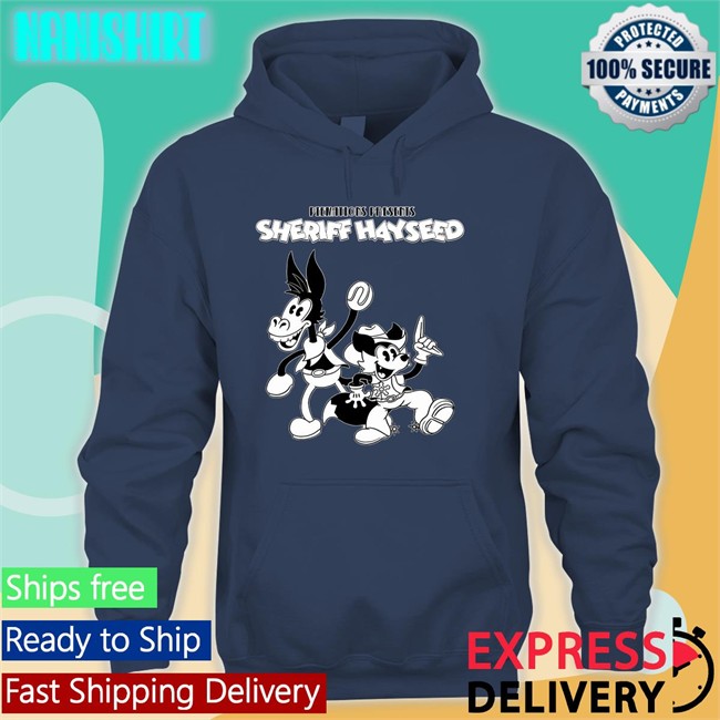 Fanfiber Merch Piemations Presents Sheriff Hayseed T Shirt Fanfiber Fanfiber Merch Piemations Presents Sheriff Hayseed Tee
