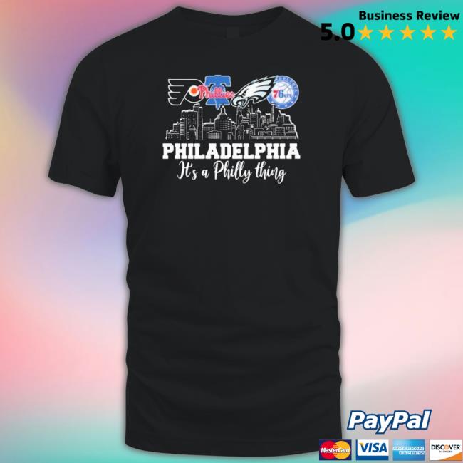 Philadelphia Skyline Sports It’S A Philly Thing Long Sleeve Shirt