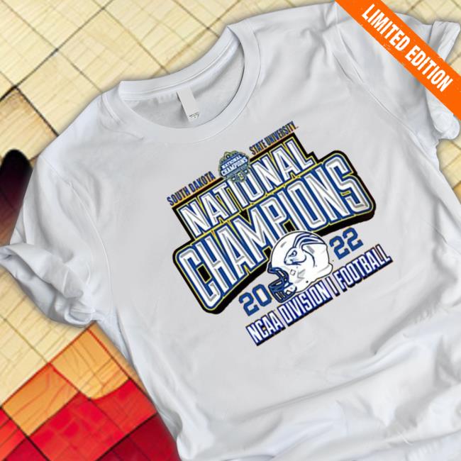 South Dakota State University National Champions 2022 Ncaa Division I Football Shirt