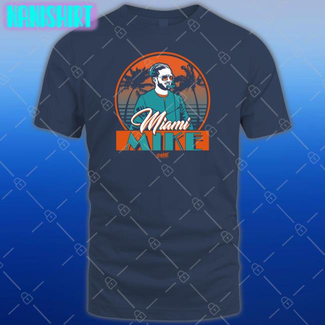 Miami Mike Tank Miami Football Fans Miami Mike Hooded Sweatshirt