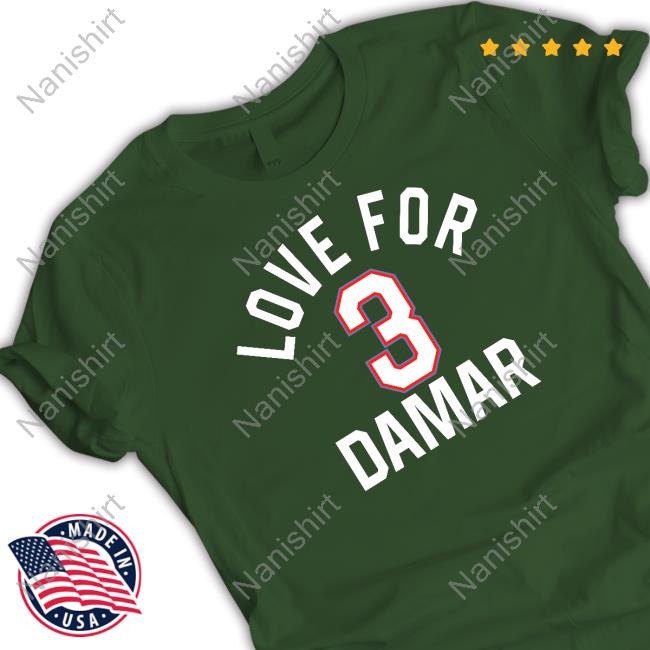 Tracy Wolfson Love For 3 Damar T-Shirt Damar Hamlin