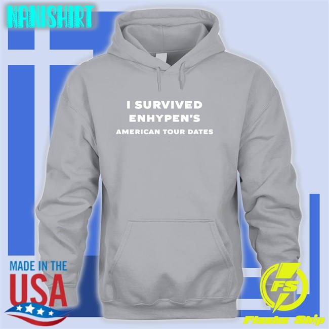 I Survived Enhypen's American Tour Dates Shirt Hoonzism Classic Hoonzism Classic I Survived Enhypen's American Tour Dates Shirt