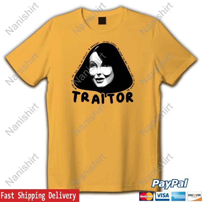 Official Amanda Traitor White T Shirt Amanda Traitor White Long Sleeve T Shirt