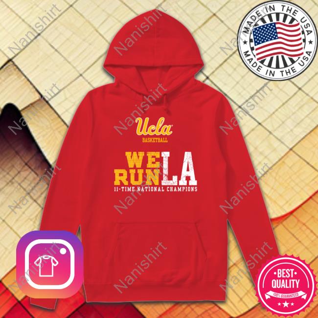 Ucla We Run La Tee Shirt Uclatheden