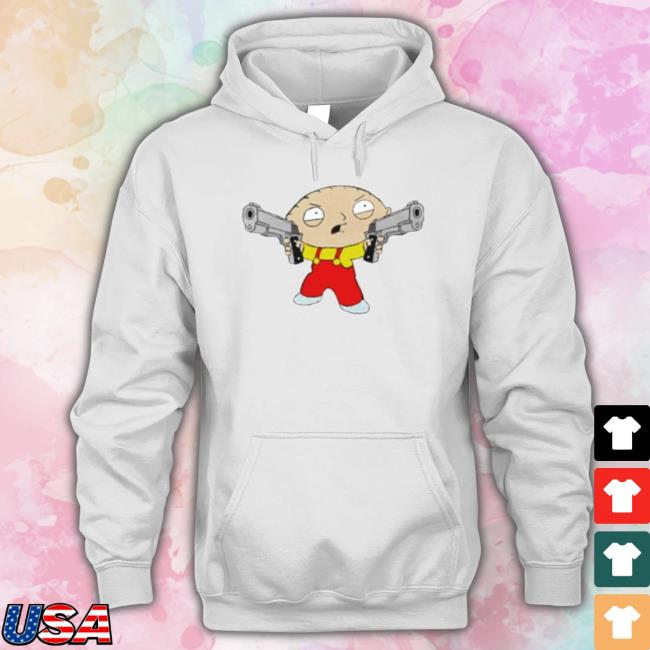 Official Family Guy Stewie Griffin Gun T-Shirt