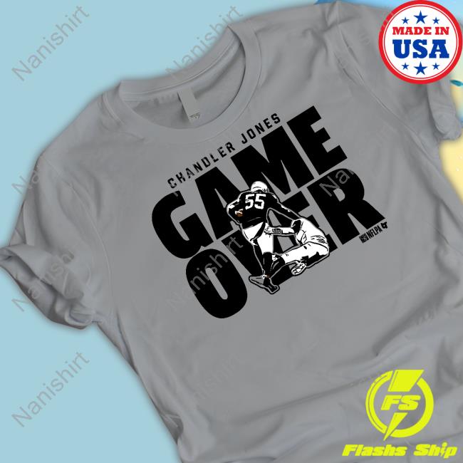 Breakingt Merch Darren Rovell Chandler Jones Stiff Arm Game Over Shirt